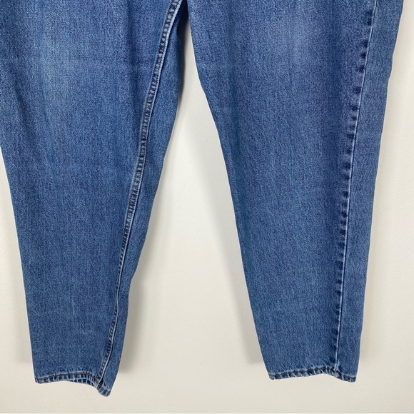 VINTAGE 90s LEVI’S 9922 Orange Tab Tapered Fit Tapered Leg Mom Jeans 22 Short - Picture 7 of 9